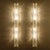 Ice Glass Wall Light Fixture from Hillebrand, Germany, 1960s For Sale - Image 4 of 18