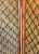 Bamboo Rattan Organic Bohemian Folding Screen Room Divider Reversible For Sale - Image 4 of 8