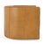 Mid-Century Modern Retro Tufted Caramel Leather Swivel Chair For Sale - Image 3 of 6