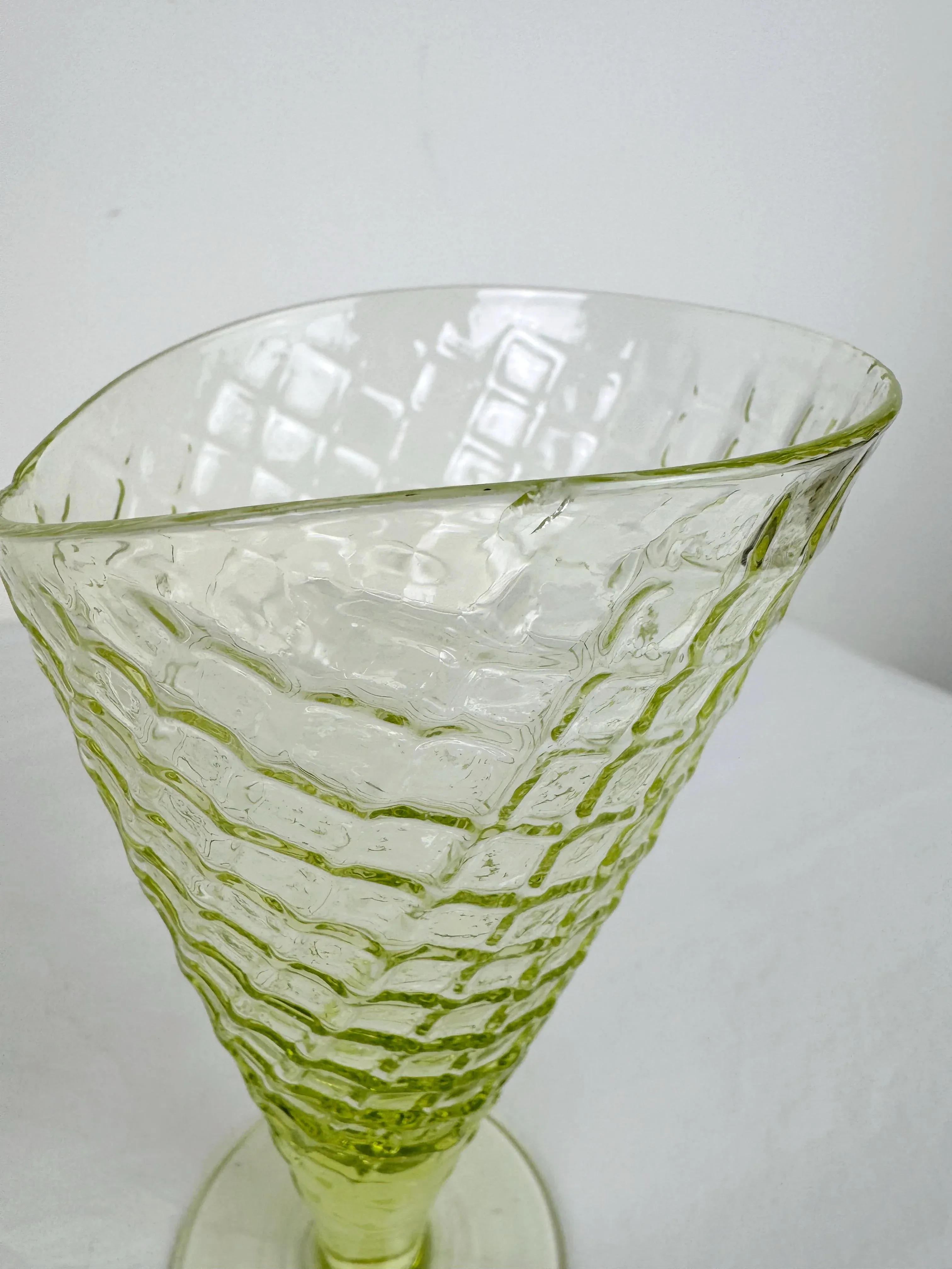 Gloriosa plafondlamp, glas, crème, 10-lamps