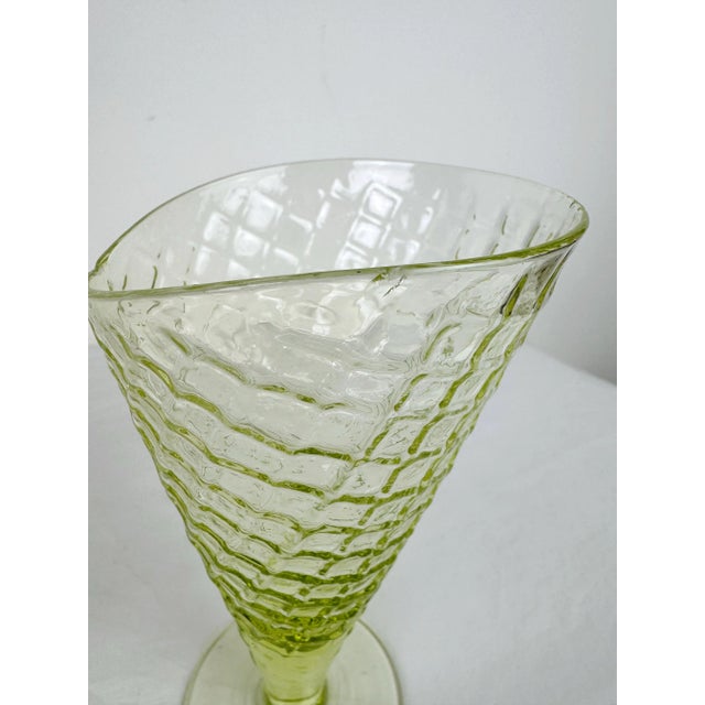 1960s 1960s Bormioli Rocco Vintage Colored Ice Cream Glasses- Set of 3 For Sale - Image 5 of 8
