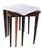 Wood Set of Three Mid Century Stacking Tables For Sale - Image 7 of 18
