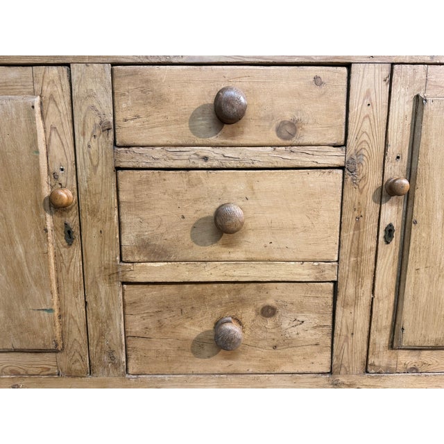 Pine Kitchen Dresser, 1890 For Sale - Image 10 of 11