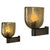 Iridescent Hammered Murano Glass Sconces attributed to Archimede Seguso, 1940s, Set of 2 For Sale - Image 16 of 16