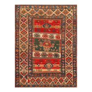 Nazmiyal Collection Antique Caucasian Kazak Rug
