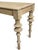 2020s Sanded Oak Turned Leg Desk For Sale - Image 5 of 6