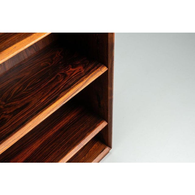 Bookcase in Rosewood by Ejvind Johansson for Ivan Gern, Denmark, 1960s For Sale - Image 10 of 13