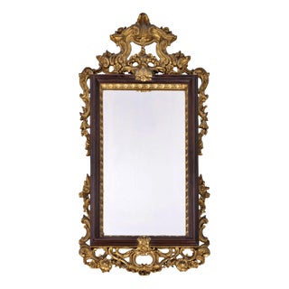 Portuguese Mirror of King José I, 18th Century For Sale