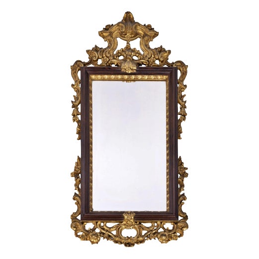 Portuguese Mirror of King José I, 18th Century For Sale