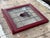 Early 20th C. Stained Glass Window - Shield / Crest in Wine Red and Old Gold For Sale - Image 4 of 13