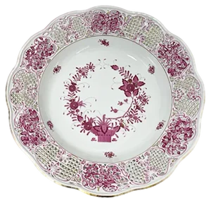 Indian Porcelain Wall Plate from Herend