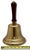 Unusually Very Large Size Antique American Brass Schoolhouse Bell - Circa Mid 19th Century For Sale - Image 17 of 18