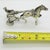 Vintage Italian Handmade Silver Racing Horse with Jockey Figurine, Tuscany, 1980s For Sale - Image 10 of 11