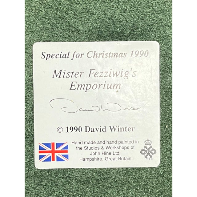 Complete David Winter Christmas Snow Cottage Collection (1984–1995) W/ Boxes & Certificates For Sale - Image 10 of 17