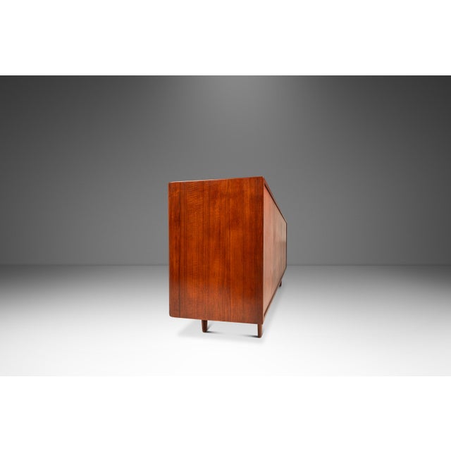 Mid-Century Modern Restored Danish Mid-Century Modern Credenza / Sideboard in Teak by Svend A. Madsen for Falster Mobelfabrik, Denmark, 1960s For Sale - Image 3 of 18