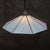 Art Deco Marble Opaline Stained-Glass Pendant Lamp For Sale - Image 3 of 7
