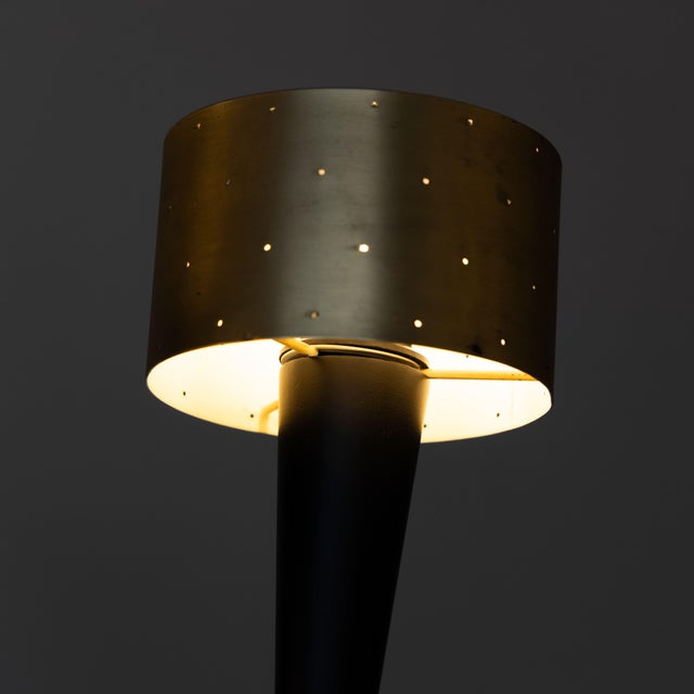 1950s Vintage German Brass Floor Lamp, 1950s For Sale - Image 5 of 18