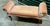 Mid 20th Century Dusty Pink Rolled Arm Accent Bench For Sale - Image 5 of 7