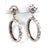 Metal 1990s John Hardy Estate Earrings Silver - 2 Pieces For Sale - Image 7 of 8