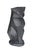 Mid-Century Modern Antique Hubley Art Deco Cast Iron Modernist Black Cat Doorstop Paperweight 10" For Sale - Image 3 of 13