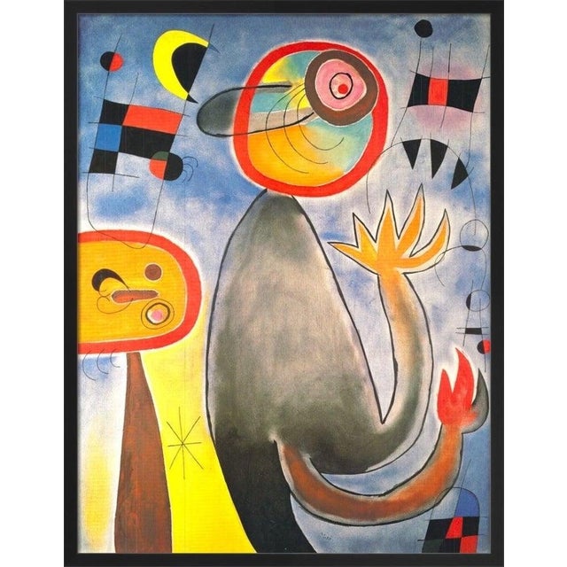 Joan Miró, Animal Composition (Framed) 47 x 61 cm Framed in a sustainably sourced black box frame with gallery acrylic...