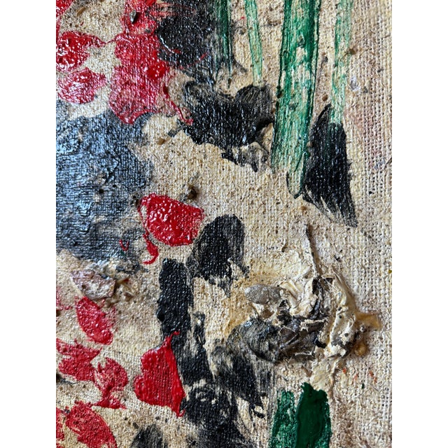 Textile 1977 Original Peter Keil Painting For Sale - Image 7 of 11