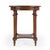 Spritely Home Accent Furniture Hellinger Round End Table, Medium Brown For Sale - Image 4 of 9