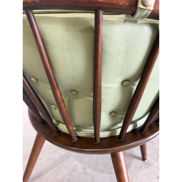 Yngve Ekström Arka Attrb Spindle Chair, Sweden c.1950’s For Sale - Image 10 of 12