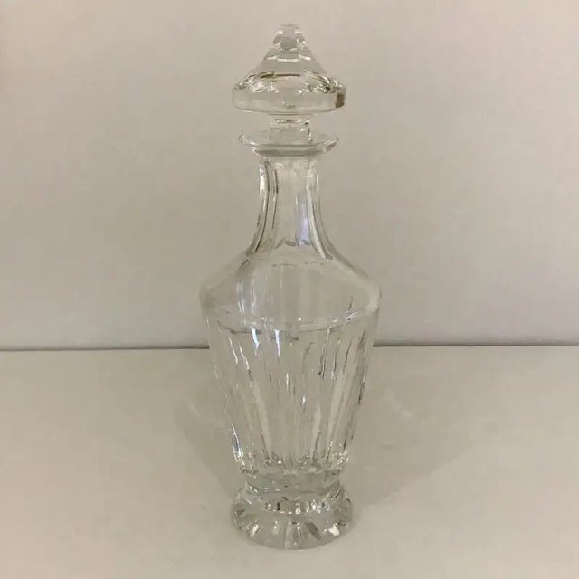 Mid 20th Century A Set of Three Cut Crystal Decanters - Set of 3 For Sale In New York - Image 6 of 6
