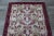 1970s 1970s Southwestern Style Floral Design Wool Wine Red Turkish Vintage Rug For Sale - Image 5 of 12