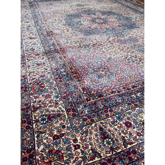 Botanical Pastel Rug 8.10 x 12.8 For Sale - Image 11 of 13