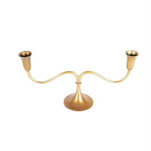 Art Deco Double Candlestick by Franz Hagenauer for Hagenauer Wien, 1930s