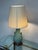 Chinoiserie Celadon Table Lamp, Vintage For Sale In San Francisco - Image 6 of 12