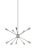 The Jax ten light single tier chandelier in polished nickel is the perfect way to achieve your desired fashion or...