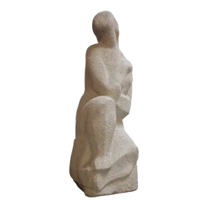 Honorio García Condoy Carved Stone Figurative Sculpture