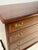 Vintage White Furniture Co. Chippendale Style Inlaid Mahogany 4-Drawer Nightstand / Bachelor Chest For Sale - Image 10 of 17