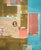 Blue "Application of the Laws" Chine Colle Watercolor With Found Object Collage by Michael Pauker For Sale - Image 8 of 15