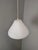Mid-Century Modern Pendant Light in Opaline Glass and Plastic, Czechoslovakia, 1970s For Sale - Image 12 of 14