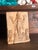 Antique Handmolded Rare Terracotta Plaque Depicting Babylonian Goddess Ishtar or Lilith For Sale - Image 4 of 9