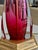 Glass Val Saint Lambert Lamp Ruby Red Crystal Table Lamp For Sale - Image 7 of 12