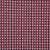 Schumacher Crosstown Fabric in Red/Navy For Sale
