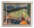 John Hedman, Balcony View, 1960s, Oil on Panel, Framed For Sale