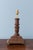 18th Century French Turned Wood Candlestick Table Lamp For Sale - Image 9 of 11