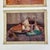 Early 20th Century Early 20th Century Stupendous Set of 2 Vintage Unstretched Oil/Canvas Still Life's of Fruit Bread & Wine For Sale - Image 5 of 9