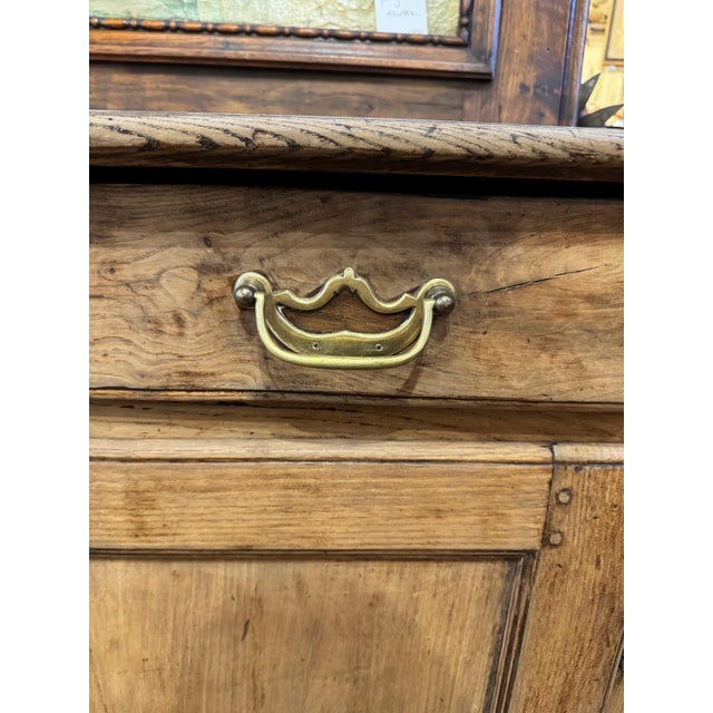 French 19th c Oak Buffet For Sale - Image 4 of 4