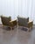 Pair of Attributed to Henning Kjærnulf Danish Oak Lounge Chairs With Ottoman, C. 1960s For Sale - Image 10 of 18