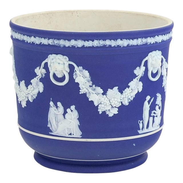 Wedgwood Jasperware Cache Pot Planter For Sale