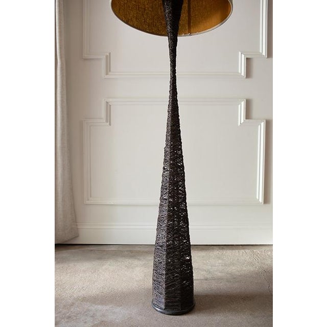 Postmodern Tarogo Woven Floor Lamp For Sale - Image 9 of 18