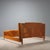 Brown Vintage Double Bed in Walnut Veneer, 1950s For Sale - Image 8 of 9