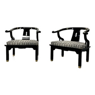 James Mont Ming Style Chairs by Century Furniture For Sale
